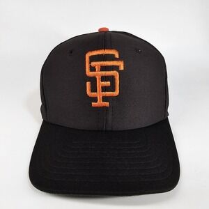 Vtg 90s AJD San Francisco Giants Hat Cap Mens OS Official MLB Snapback Nylon